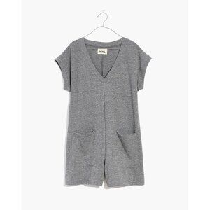 NWT Madewell Skyterry Romper Gray
